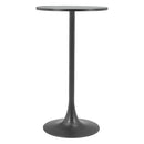  Zuo Bite 110404 Bar Table - Gray/Black IMAGE 5