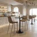  Zuo Bite 110404 Bar Table - Gray/Black IMAGE 9