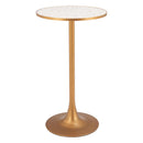  Zuo Bite 110402 Bar Table - Beige/Gold IMAGE 4