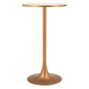  Zuo Bite 110402 Bar Table - Beige/Gold IMAGE 5