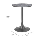 Zuo Bite 110405 Bistro Table - Black IMAGE 7