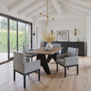  Zuo Lisse 110500 Rectangular Dining Table - Espresso IMAGE 5