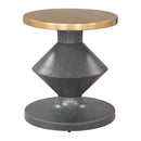  Zuo Litar 110143 Side Table - Multicolor IMAGE 1