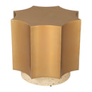  Zuo Osam 110141 Side Table - Gold/Beige IMAGE 3