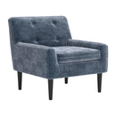  Zuo Frankfurt 100917 Armchair - Gray IMAGE 1