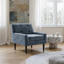  Zuo Frankfurt 100917 Armchair - Gray IMAGE 3