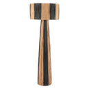  Zuo Gala 56184 Floor Lamp - Black/Natural IMAGE 1