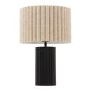  Zuo Aurora 56182 Table Lamp - Beige/Black IMAGE 2