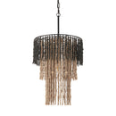  Zuo Bizu 56175 Ceiling Lamp - Black/Beige IMAGE 6