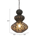  Zuo Kali 56170 Ceiling Lamp - Black IMAGE 11