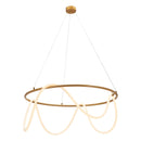  Zuo Wiber 56166 Ceiling Lamp - Brass IMAGE 6