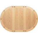  Coaster Furniture Lavon 106628 Oval 60-inch Counter Height Extension Dining Table - Light Oak IMAGE 11
