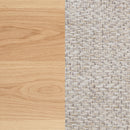  Coaster Furniture Lavon 106629 Set of 2 Wood Counter Height Dining Chair - Linen/Light Oak IMAGE 13