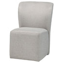  Coaster Furniture Jaelynn 107052BEI Set of 2 Upholstered Parsons Dining Side Chair - Beige IMAGE 11