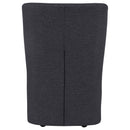  Coaster Furniture Jaelynn 107052CHAR Set of 2 Upholstered Parsons Dining Side Chair - Charcoal IMAGE 12