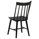  Coaster Furniture Middleton 108546BLK Set of 2 Solid Wood Dining Side Chair - Black IMAGE 12