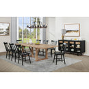  Coaster Furniture Middleton 108546BLK Set of 2 Solid Wood Dining Side Chair - Black IMAGE 14
