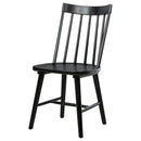  Coaster Furniture Middleton 108546BLK Set of 2 Solid Wood Dining Side Chair - Black IMAGE 8