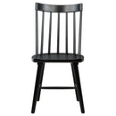  Coaster Furniture Middleton 108546BLK Set of 2 Solid Wood Dining Side Chair - Black IMAGE 9