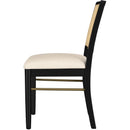  Coaster Furniture Arini 108932BLK Set of 2 Rattan Cane Dining Side Chair - Black IMAGE 6