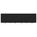  Coaster Furniture Arini 108935BLK 2-drawer Cane Door Dining Sideboard Server - Black IMAGE 3