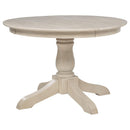  Coaster Furniture Orrison 121261 Oval 62-inch Wood Extension Leaf Dining Table - Linen IMAGE 11