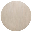  Coaster Furniture Orrison 121261 Oval 62-inch Wood Extension Leaf Dining Table - Linen IMAGE 6