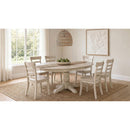  Coaster Furniture Orrison 121262 Set of 2 Ladder Back Dining Side Chair - Linen IMAGE 11