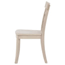  Coaster Furniture Orrison 121262 Set of 2 Ladder Back Dining Side Chair - Linen IMAGE 2