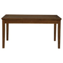  Coaster Furniture Atwood 121761 Rectangular Wood Dining Table - Warm Brown IMAGE 7