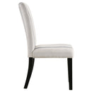  Coaster Furniture Herran 121782 Set of 2 Upholstered Dining Side Chair - Beige IMAGE 8
