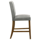  Coaster Furniture Paxton 122179GRY Set of 2 Upholstered Counter Height Dining Chair - Grey IMAGE 6