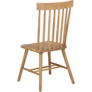  Coaster Furniture Andrews 122502 Set of 2 Windsor Spindle Back Dining Side Chair - Light Ash IMAGE 7