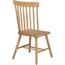 Coaster Furniture Andrews 122502 Set of 2 Windsor Spindle Back Dining Side Chair - Light Ash IMAGE 9