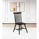  Coaster Furniture Andrews 122502BLK Set of 2 Windsor Spindle Back Dining Side Chair - Black IMAGE 6