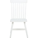  Coaster Furniture Andrews 122502WHT Set of 2 Windsor Spindle Back Dining Side Chair - White IMAGE 4