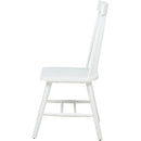  Coaster Furniture Andrews 122502WHT Set of 2 Windsor Spindle Back Dining Side Chair - White IMAGE 6