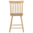  Coaster Furniture Andrews 122509 Set of 2 Windsor Counter Height Dining Side Chair - Light Ash IMAGE 10