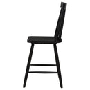  Coaster Furniture Andrews 122509BLK Set of 2 Windsor Counter Height Dining Side Chair - Black IMAGE 5