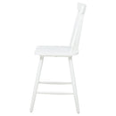  Coaster Furniture Andrews 122509WHT Set of 2 Windsor Counter Height Dining Side Chair - White IMAGE 5