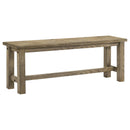  Coaster Furniture Cardova 192923 51-inch Solid Wood Dining Bench - Vineyard Oak IMAGE 1