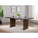  Coaster Furniture Sherwood 193591 72-inch Rectangular Dining Table - Brown IMAGE 2