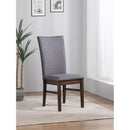  Coaster Furniture Sherwood 193592 Set of 2 Upholstered Dining Side Chair - Grey IMAGE 2