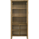  Coaster Furniture Adina 193616 77-inch Tall Display Cabinet  - Distressed Light Brown IMAGE 5