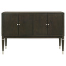  Coaster Furniture Reseda 193675 4-door Dining Sideboard Server with Shelves - Ash Brown IMAGE 7
