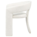  Coaster Furniture Carlow 193813WHT Set of 2 Upholstered Dining Arm Chair - White IMAGE 6
