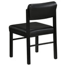  Coaster Furniture Kehoe 193922BLK Set of 2 Upholstered Dining Side Chair - Black IMAGE 4