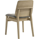  Coaster Furniture Redbridge 193962NAT Set of 2 Velvet Upholstered Side Chair - Grey/Natural Oak IMAGE 7