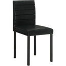  Coaster Furniture Garza 193982 Set of 4 Upholstered Dining Side Chair - Black IMAGE 3