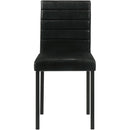  Coaster Furniture Garza 193982 Set of 4 Upholstered Dining Side Chair - Black IMAGE 4